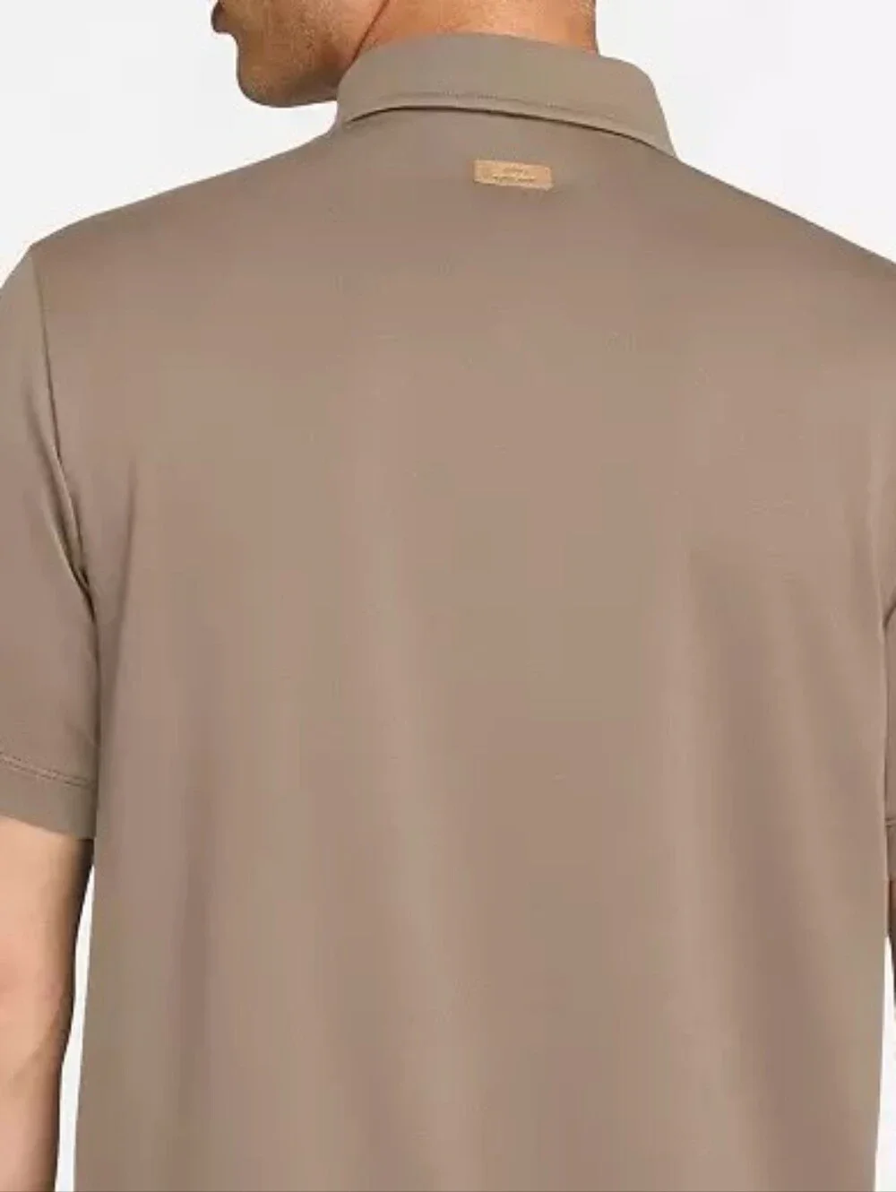 Jordan Mens Polo Shirt Khaki
